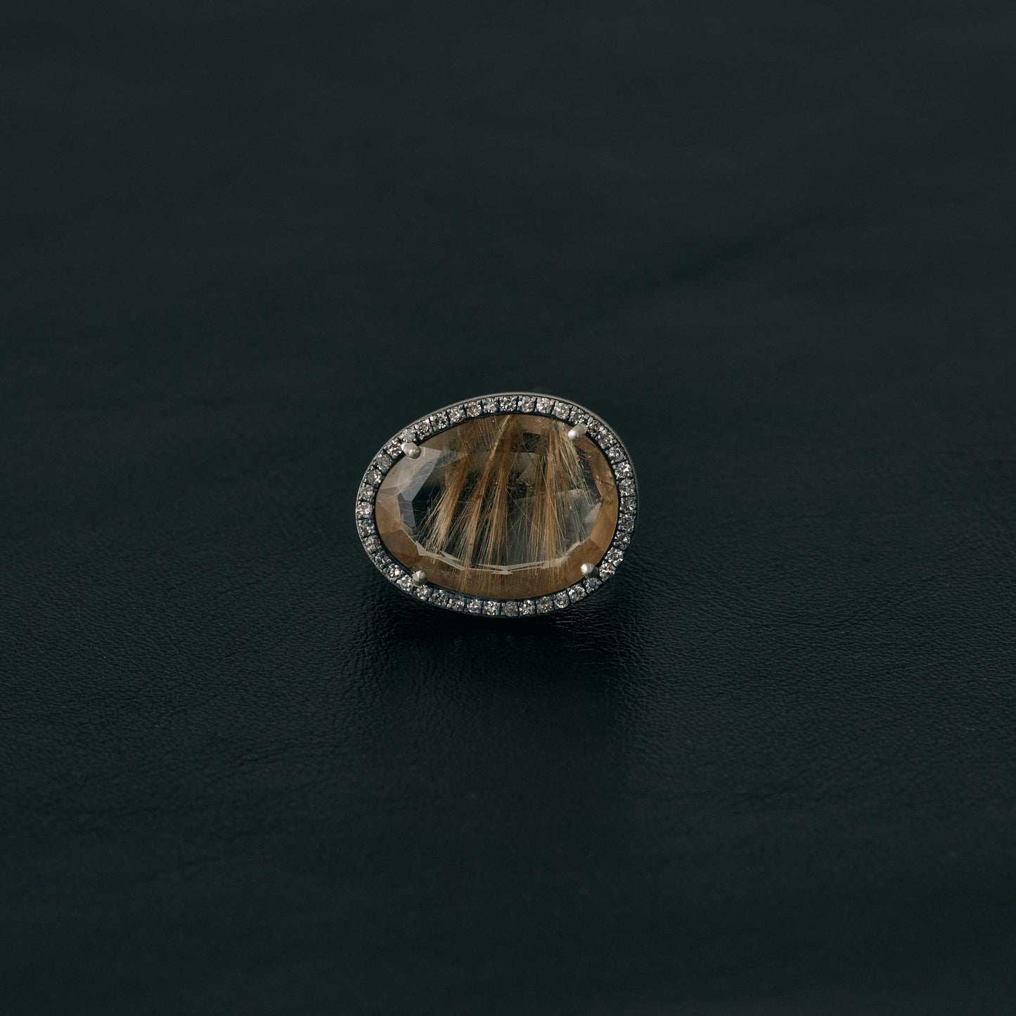 2303 Rutilated Quartz | One of Kind Canan Ring