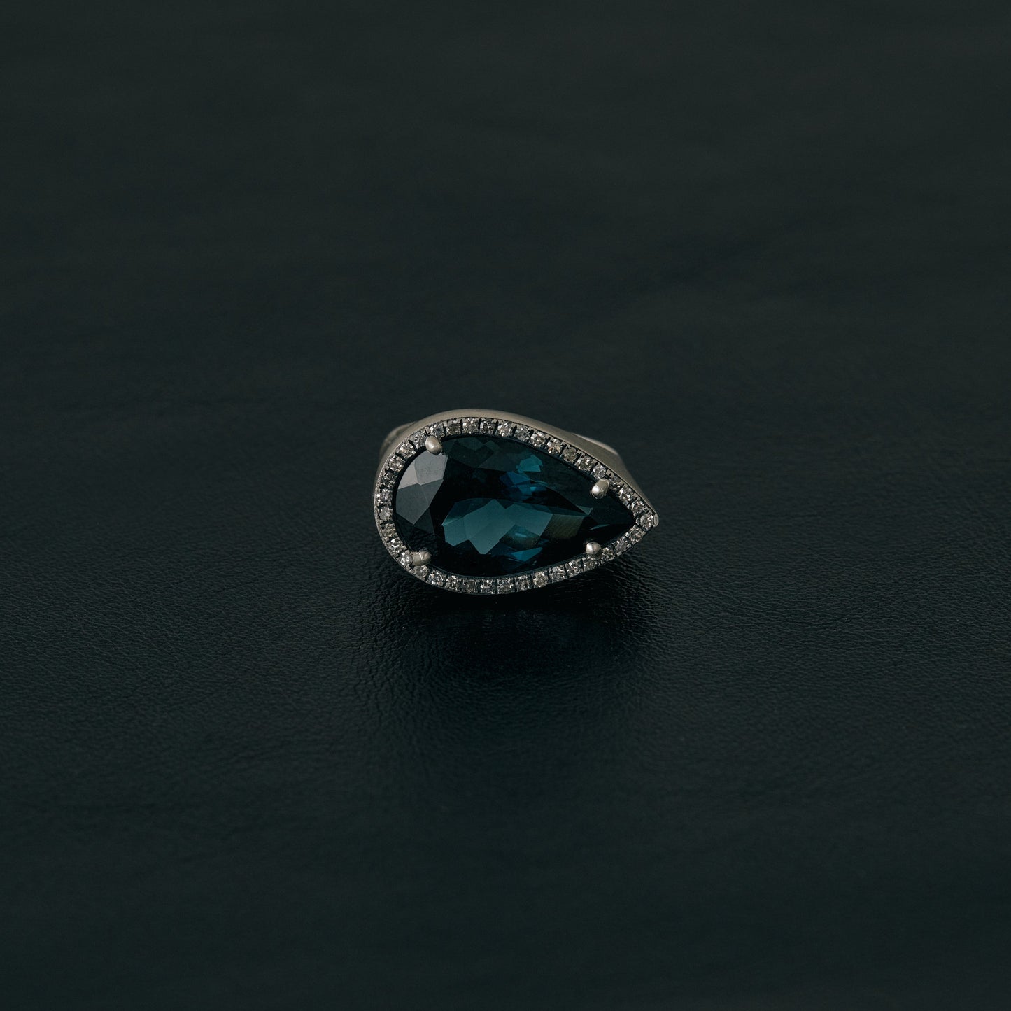 2326 London Blue Topaz | One of Kind Canan Ring