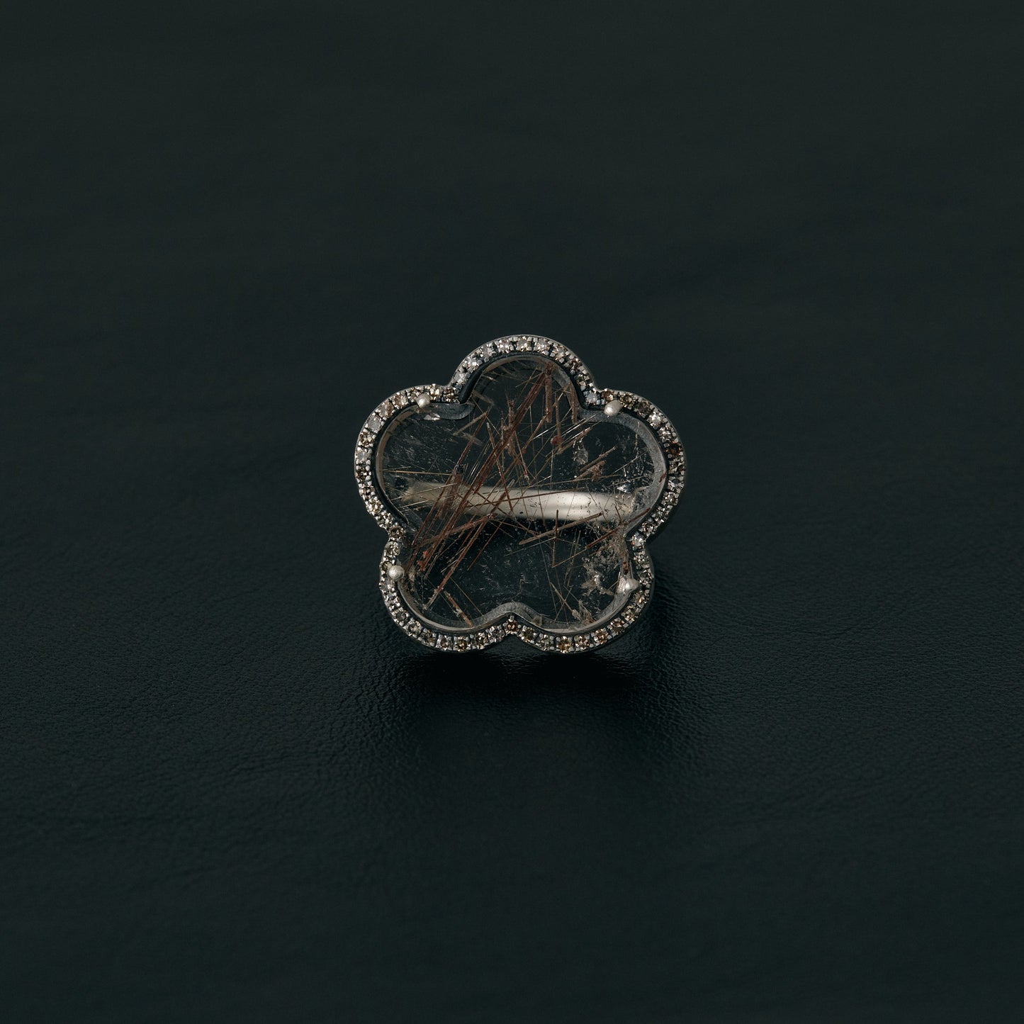 2402 Rutilated Quartz | One of a Kind Reni Ring