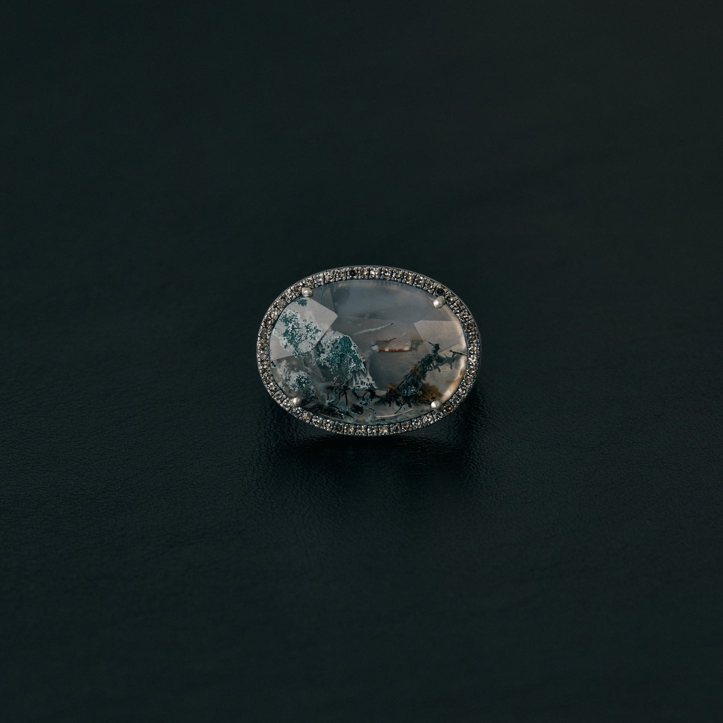 2453 Moss Agate | One of a Kind Reni Ring