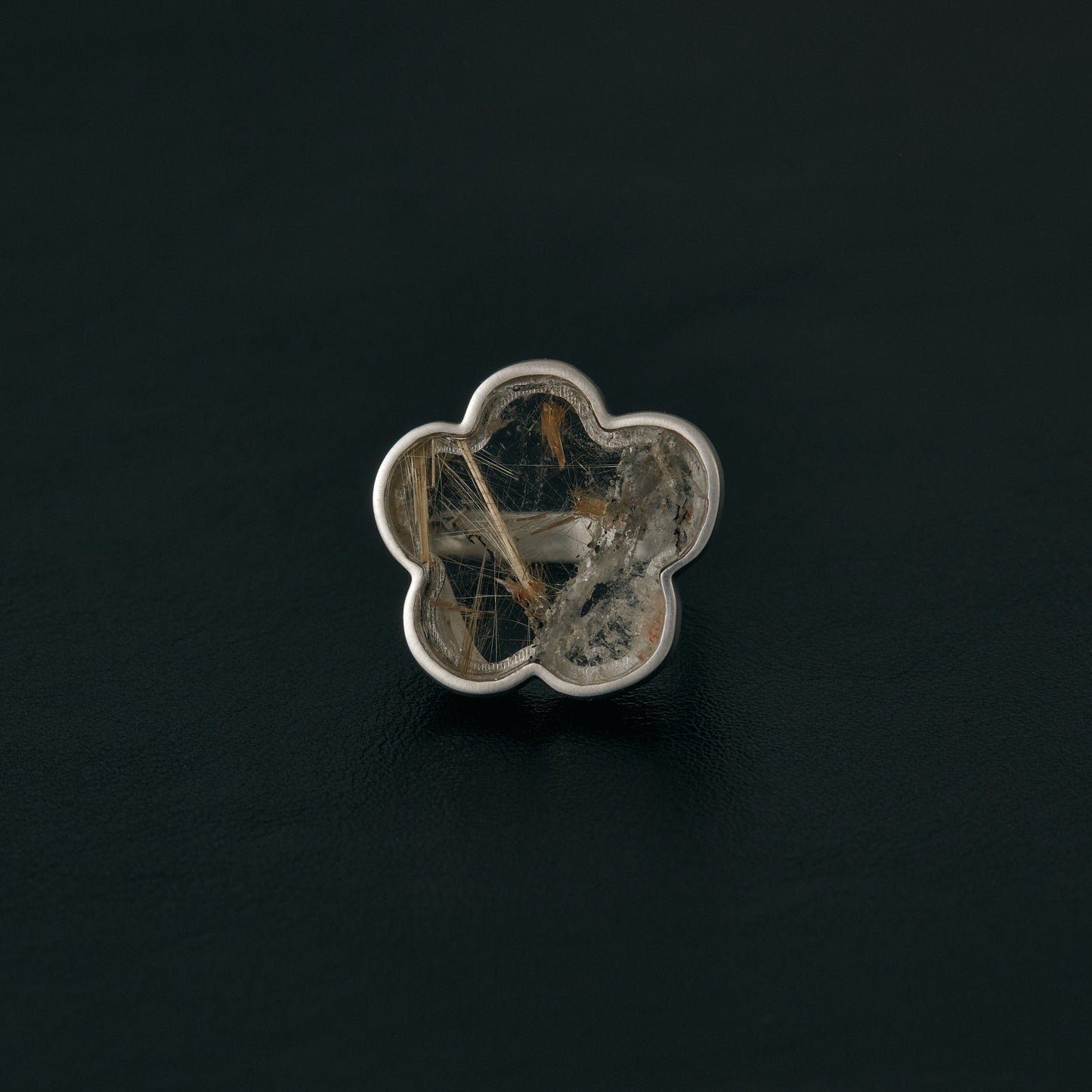 2468 | Rutilated Quartz | One of Kind Gimel Ring