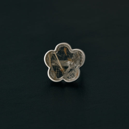2468 | Rutilated Quartz | One of Kind Gimel Ring