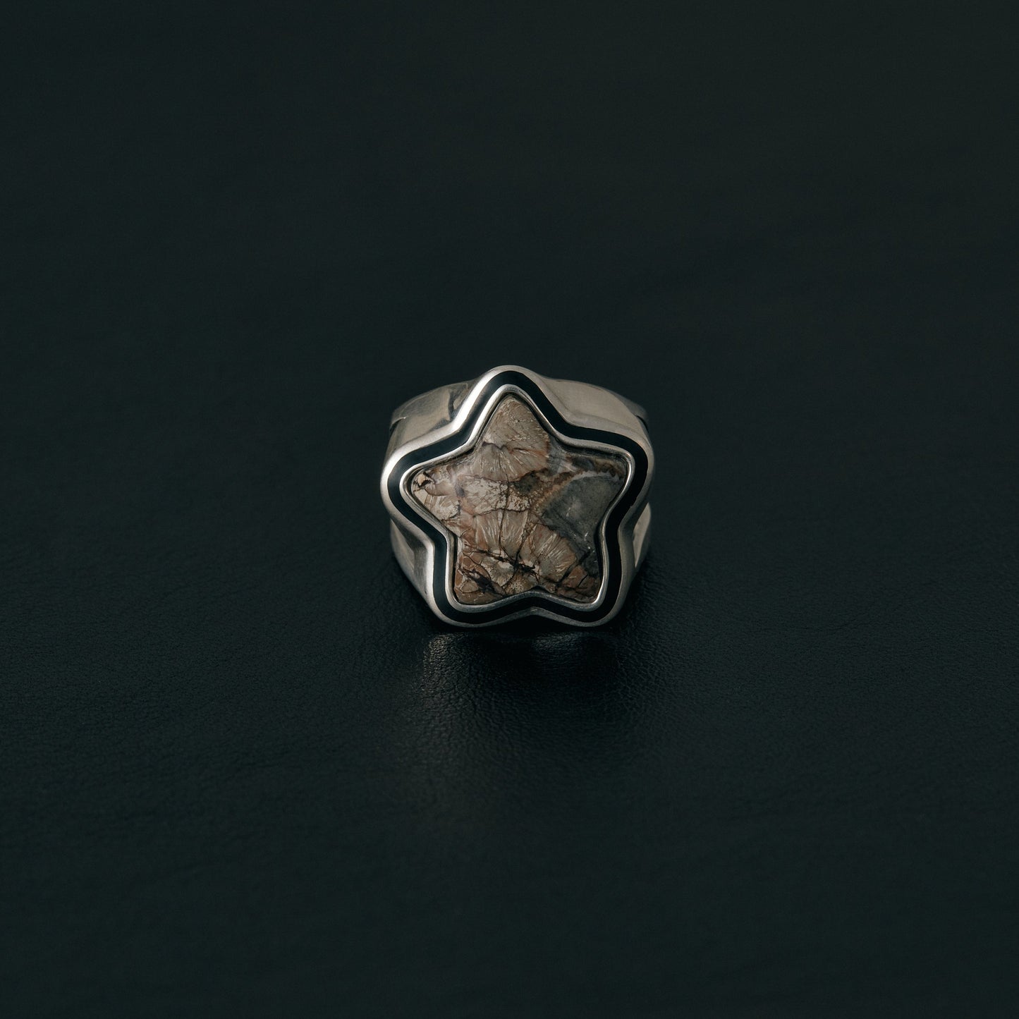 2503 Jasper| One of a Kind Mibu Black Ring