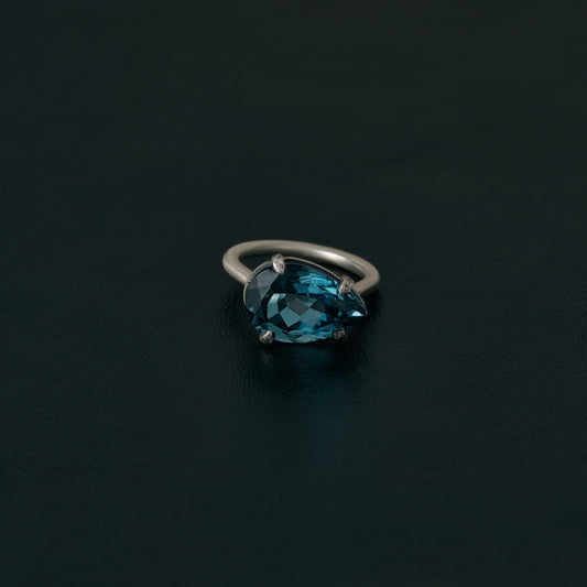 2523 London Blue Topaz | One of a Kind Cea Ring