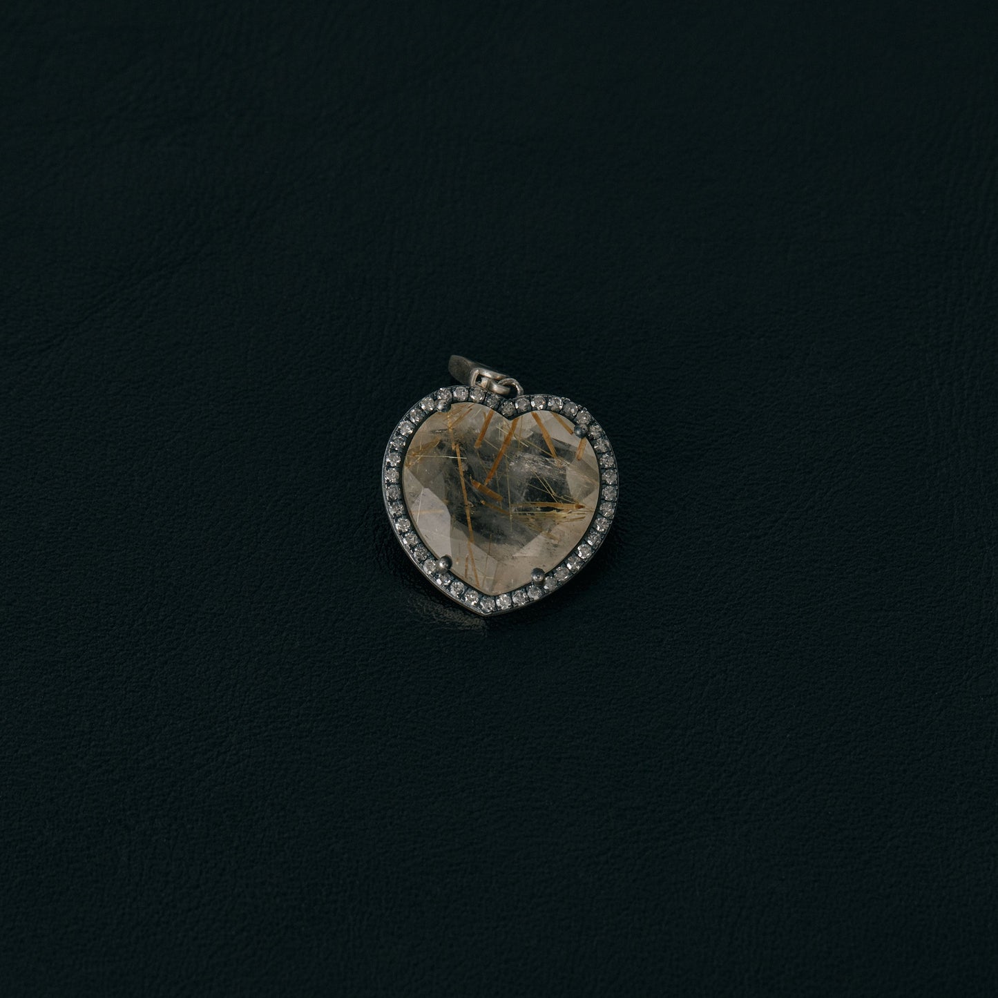 2284 Rutilated Quartz | Canan Charm