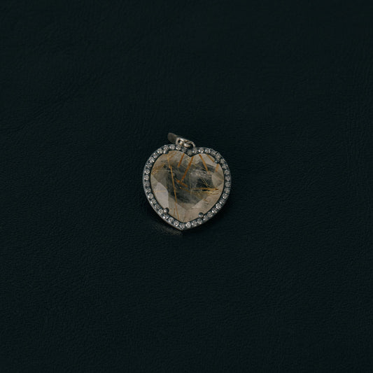 2284 Rutilated Quartz | Canan Charm