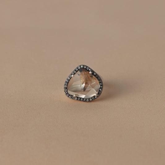 2306 Rutilated Quartz | One of Kind Canan Ring