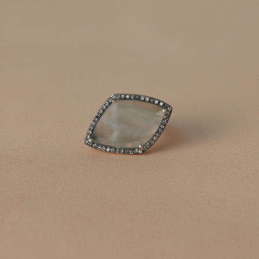 2355 Moon Stone | One of Kind Canan Ring