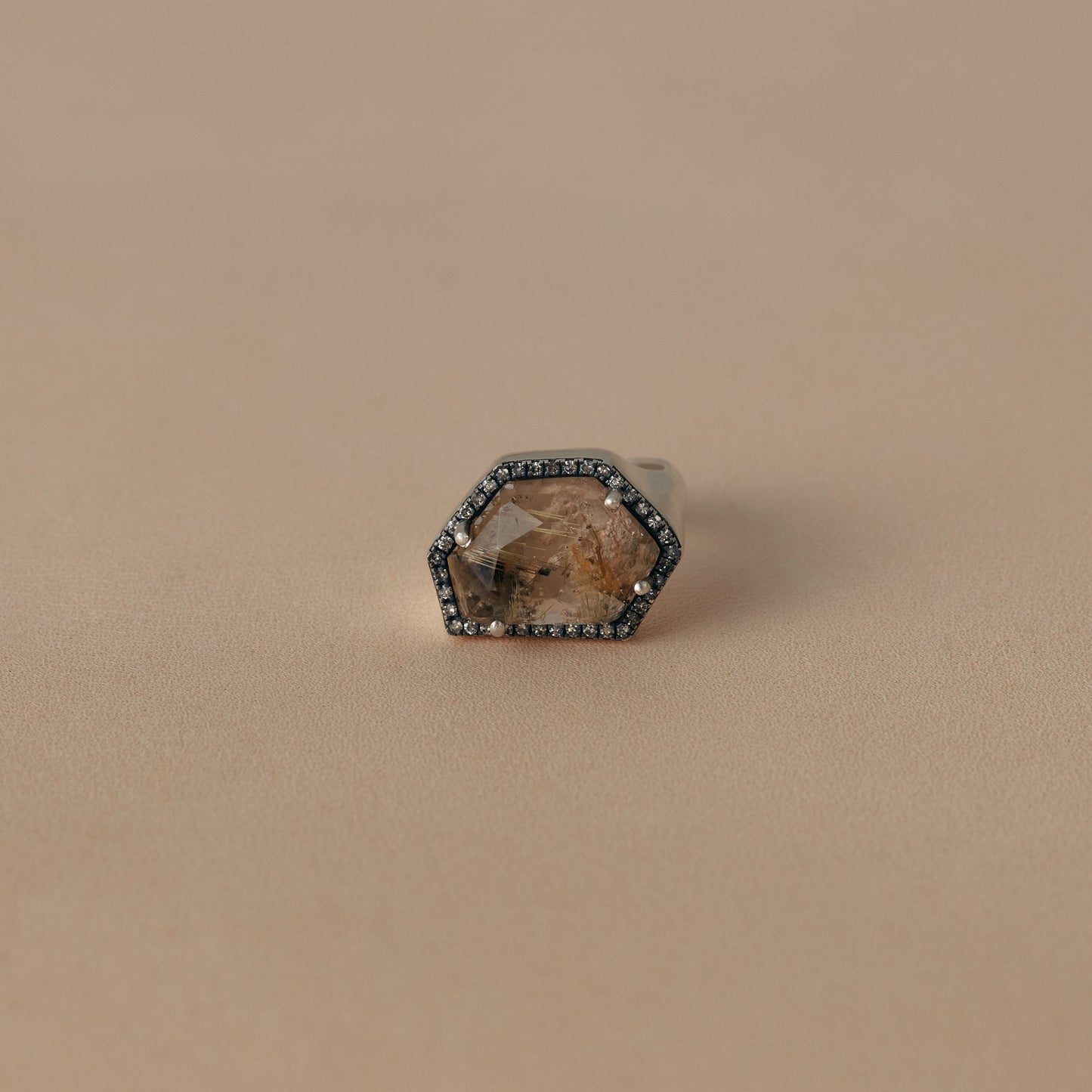 2375 Garden Quartz | One of Kind Canan Pinky Ring