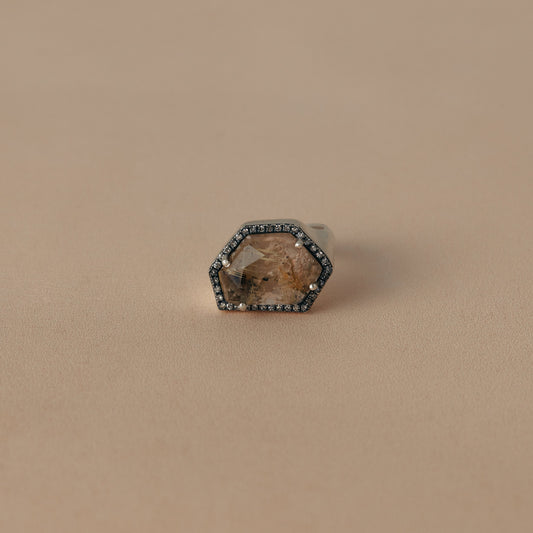 2375 Garden Quartz | One of Kind Canan Pinky Ring