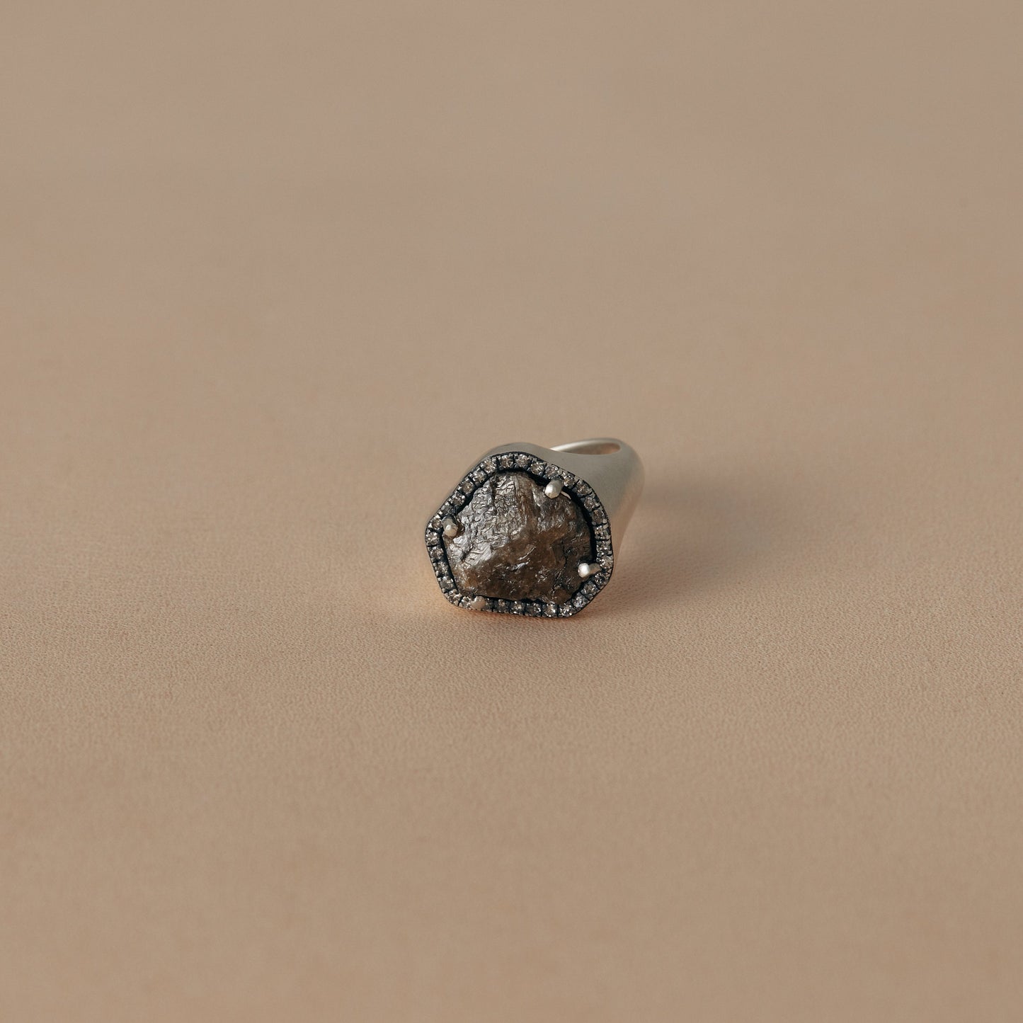 2395 Rough Diamond | One of Kind Canan Pinky Ring