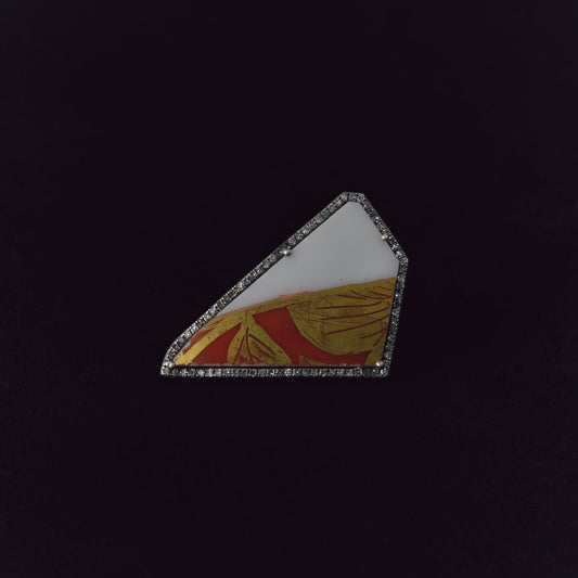 2703 Kutani porcelain 錦山窯 | One of a kind Canan Ring