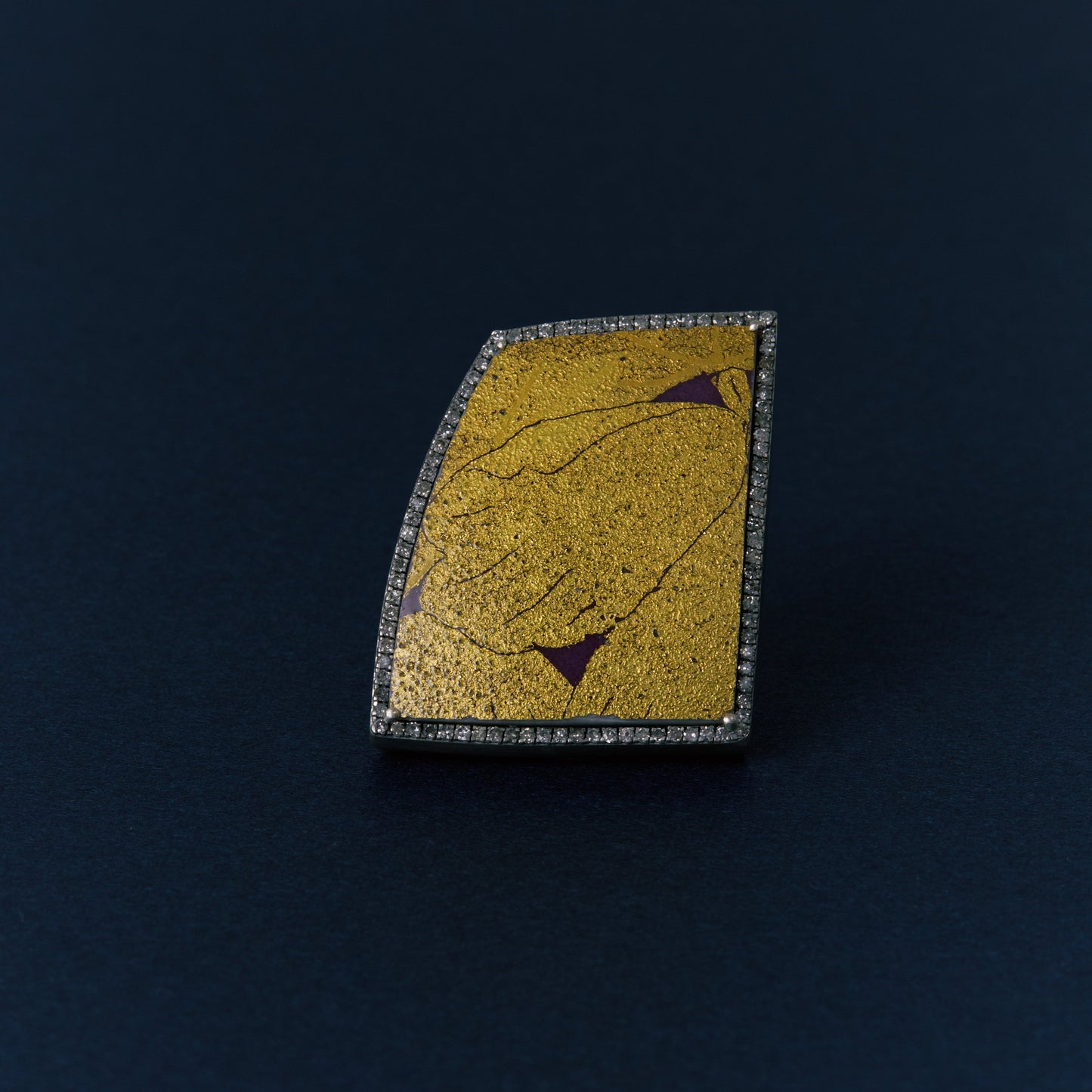 2716 Kutani porcelain 錦山窯 | One of a kind Canan Ring