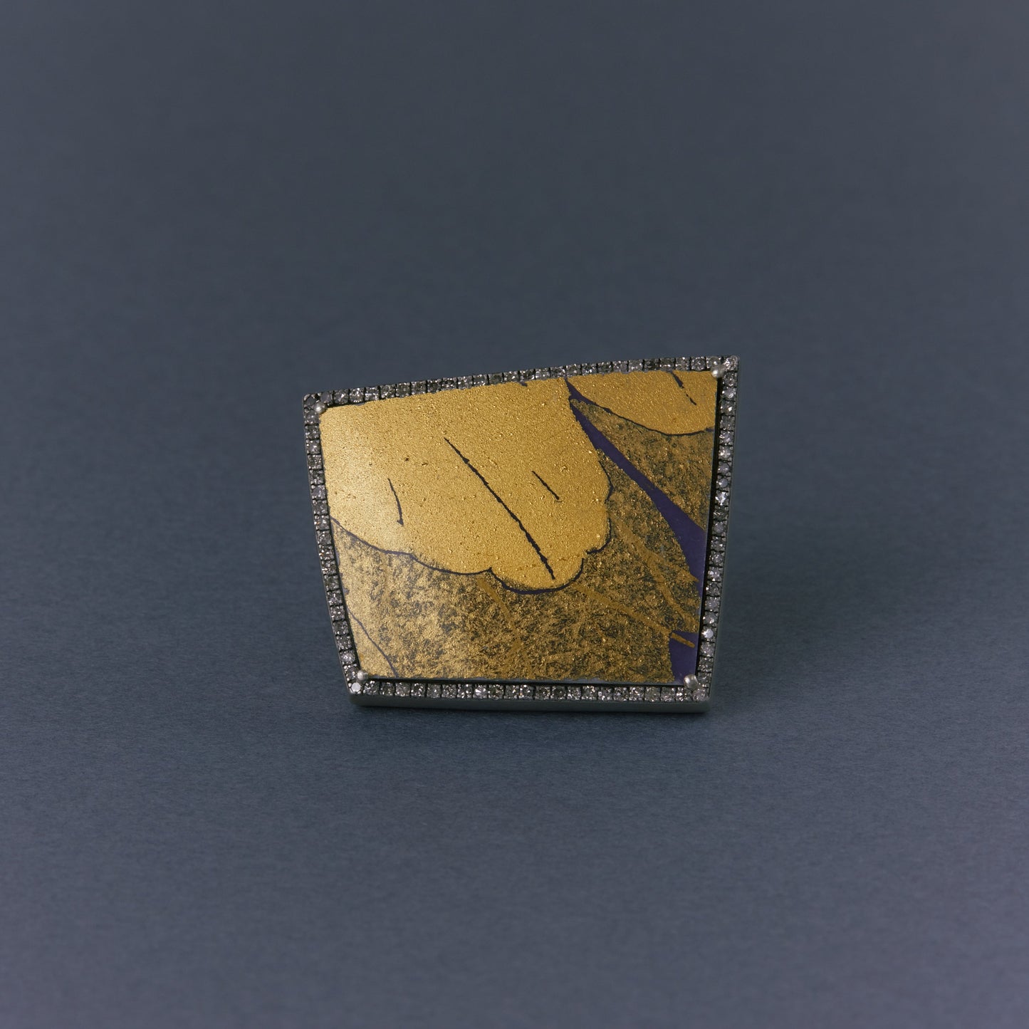 2717 Kutani porcelain 錦山窯 | One of a kind Canan Ring