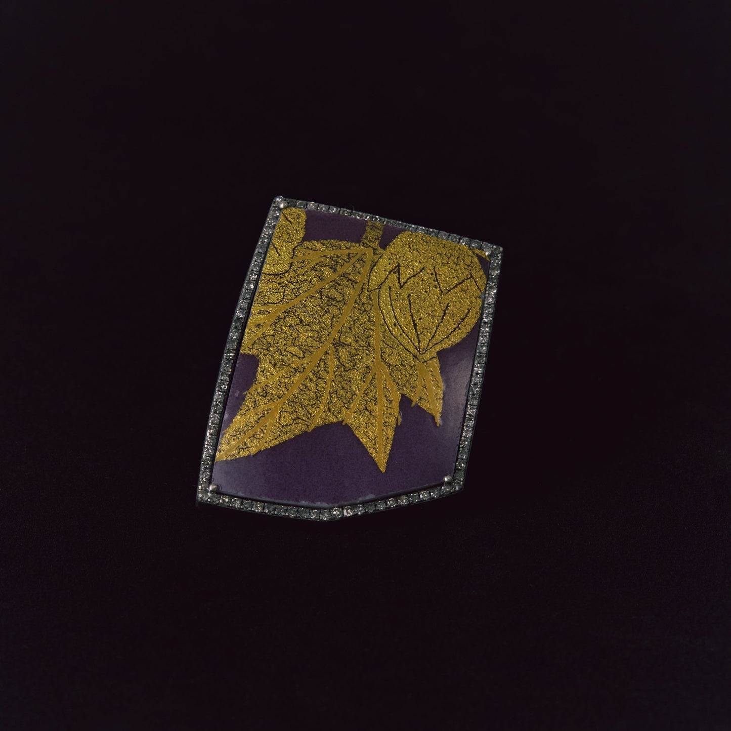 2721 Kutani porcelain 錦山窯 | One of a kind Canan Ring
