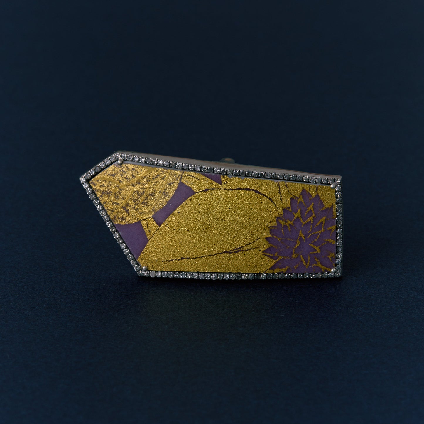 2722 Kutani porcelain 錦山窯 | One of a kind Canan Ring
