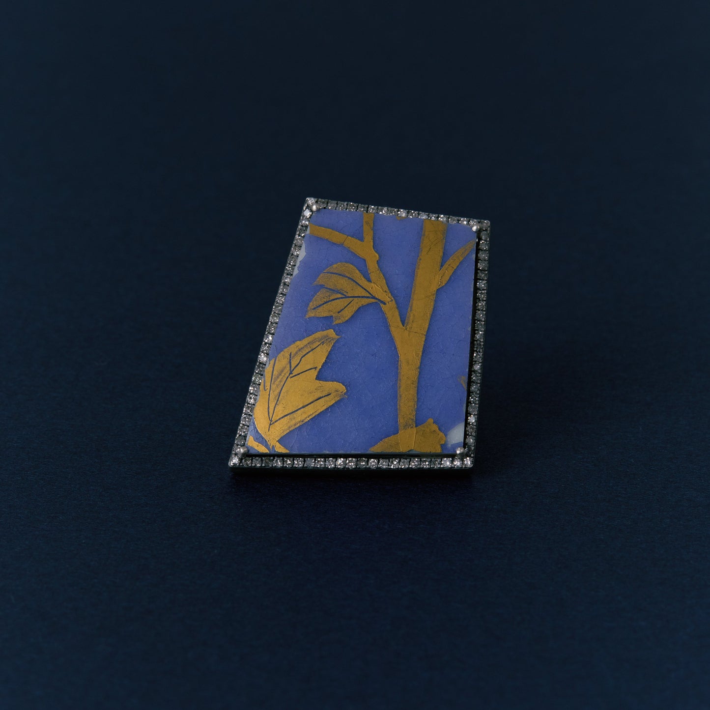 2725 Kutani porcelain 錦山窯 | One of a kind Canan Ring