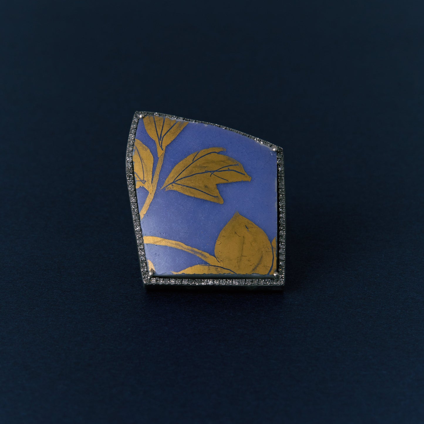 2728 Kutani porcelain 錦山窯 | One of a kind Canan Ring