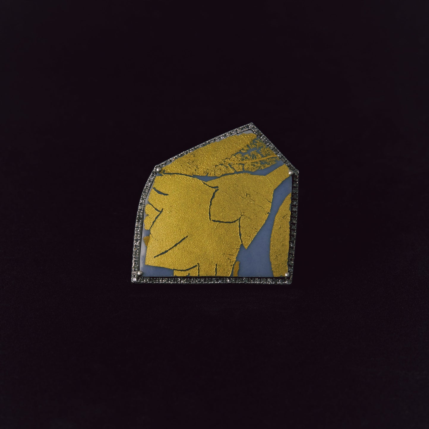 2731 Kutani porcelain 錦山窯 | One of a kind Canan Ring