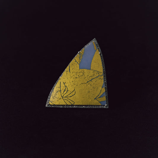 2734 Kutani porcelain 錦山窯 | One of a kind Canan Ring