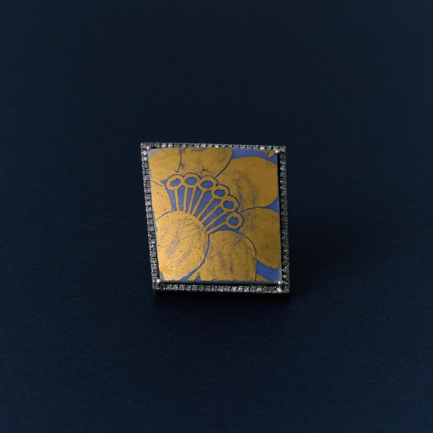 2735 Kutani porcelain 錦山窯 | One of a kind Canan Ring