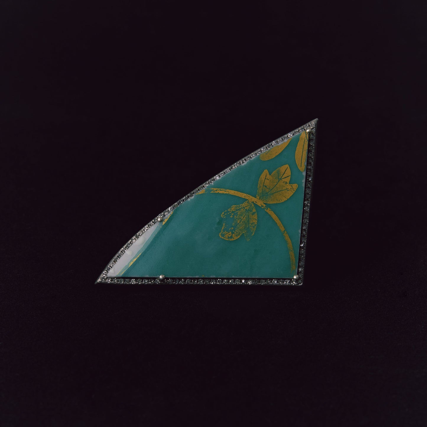 2743 Kutani porcelain 錦山窯 | One of a kind Canan Ring