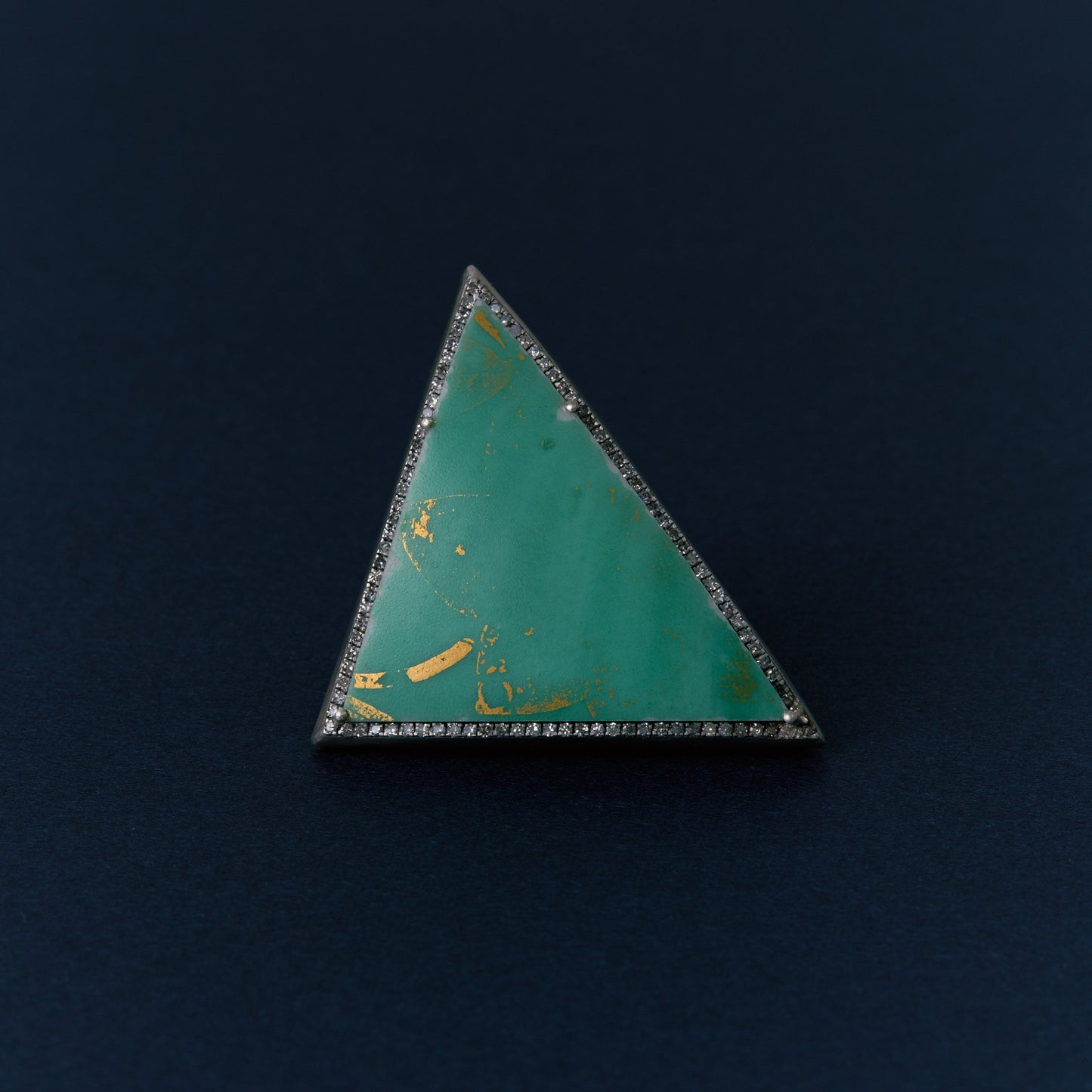 2744 Kutani porcelain 錦山窯 | One of a kind Canan Ring