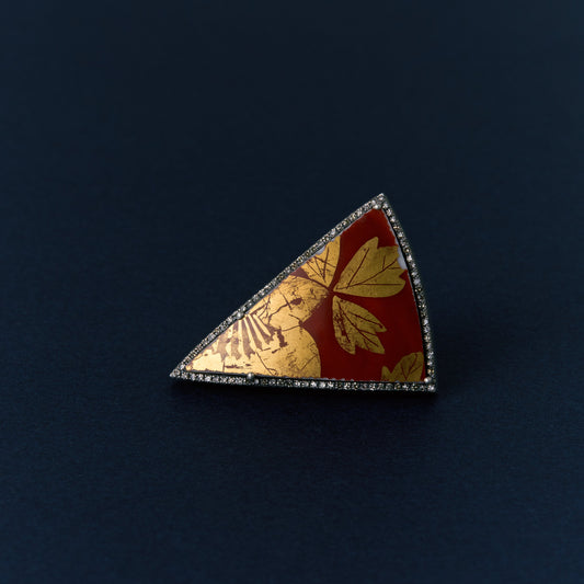 2765 Kutani porcelain 錦山窯 | One of a kind Reni Ring