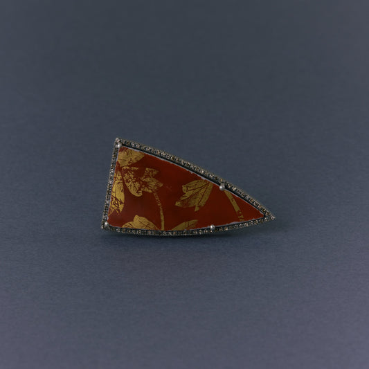 2766 Kutani porcelain 錦山窯 | One of a kind Reni Ring