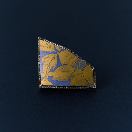 2777 Kutani porcelain 錦山窯 | One of a kind Reni Ring