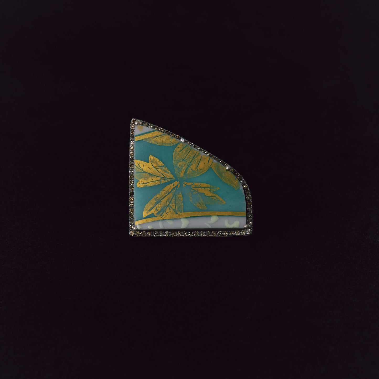 2788 Kutani porcelain 錦山窯 | One of a kind Reni Ring