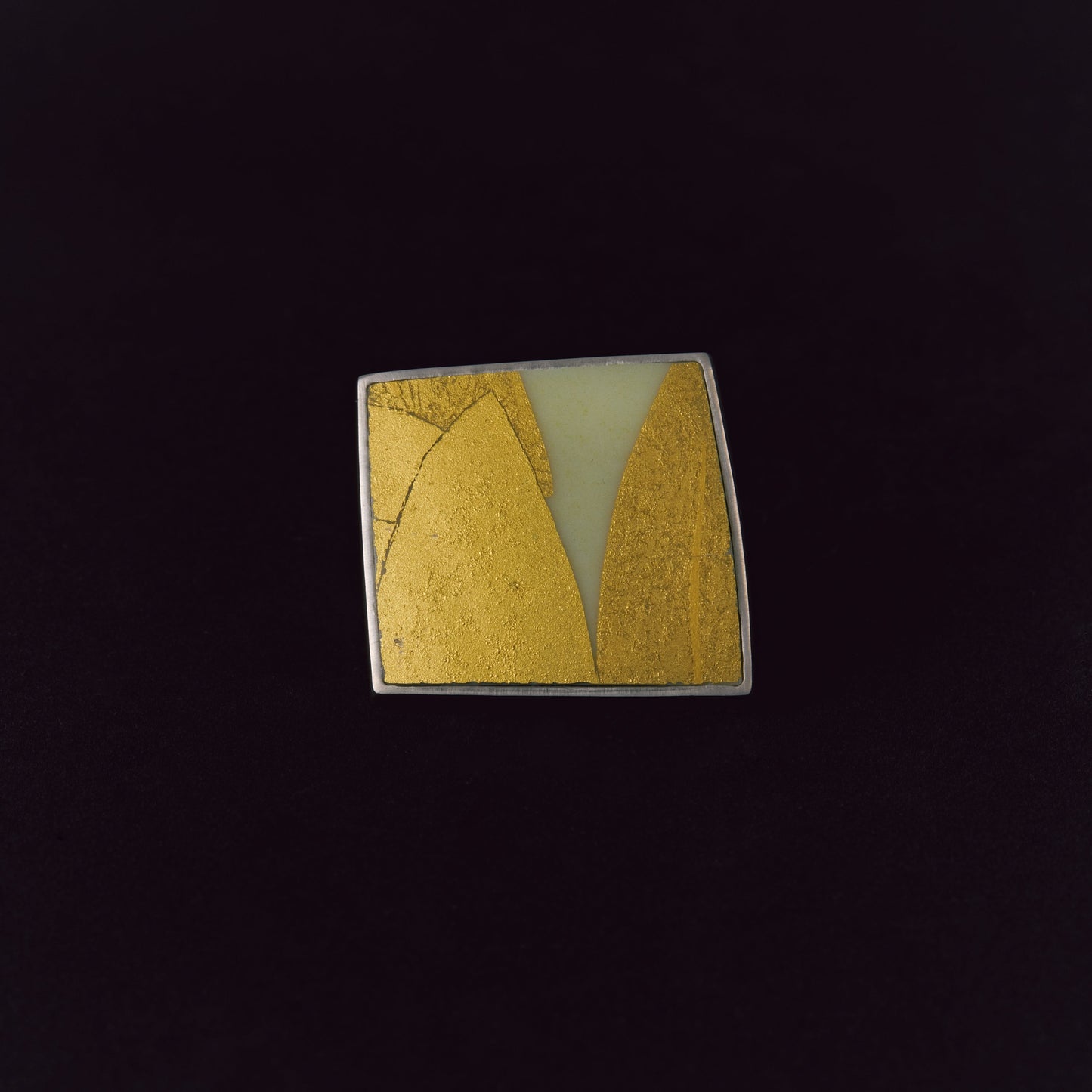 2802 Kutani porcelain 錦山窯 | One of a kind Gimel Ring