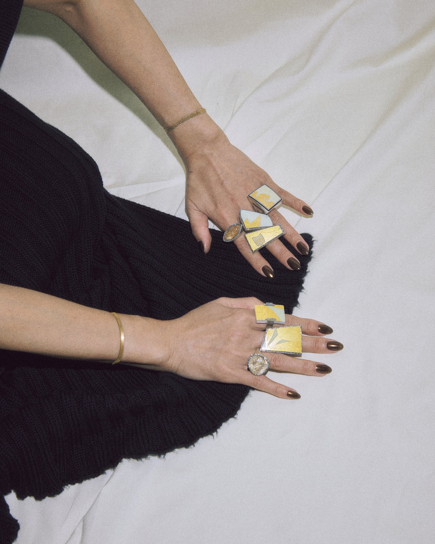 2753 Kutani porcelain 錦山窯 | One of a kind Reni Ring