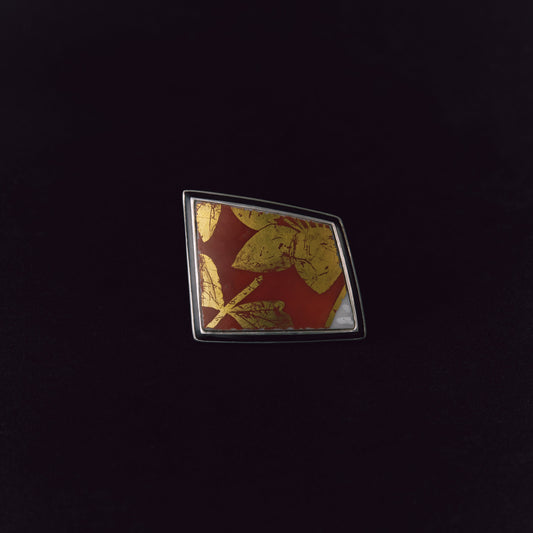 2810 Kutani porcelain 錦山窯 | One of a kind Mibu Black Ring