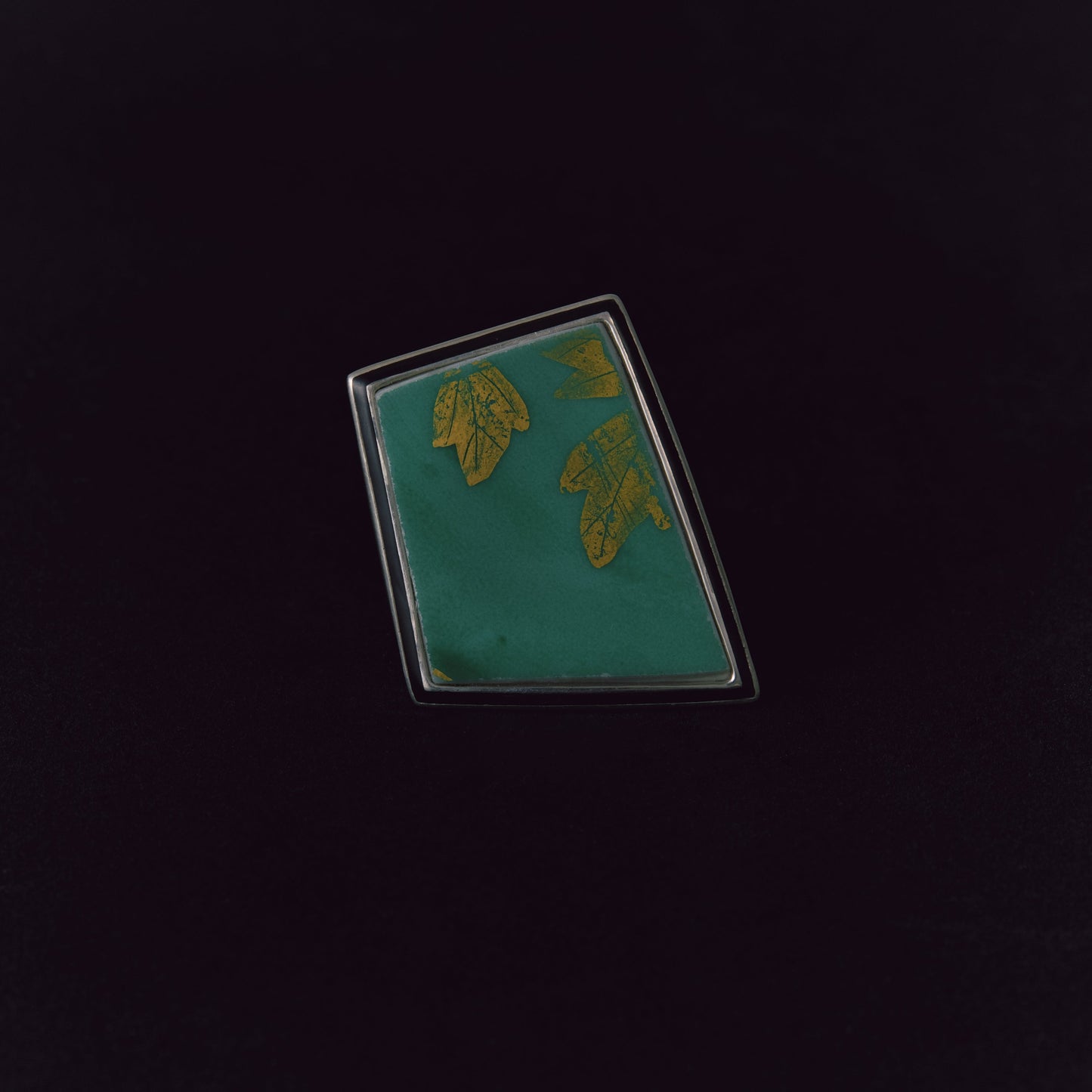 2816 Kutani porcelain 錦山窯 | One of a kind Mibu Black Ring