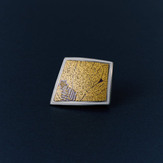 2817 Kutani porcelain 錦山窯 | One of a kind Mibu White Ring