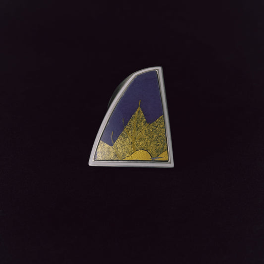 2819 Kutani porcelain 錦山窯 | One of a kind Mibu White Ring
