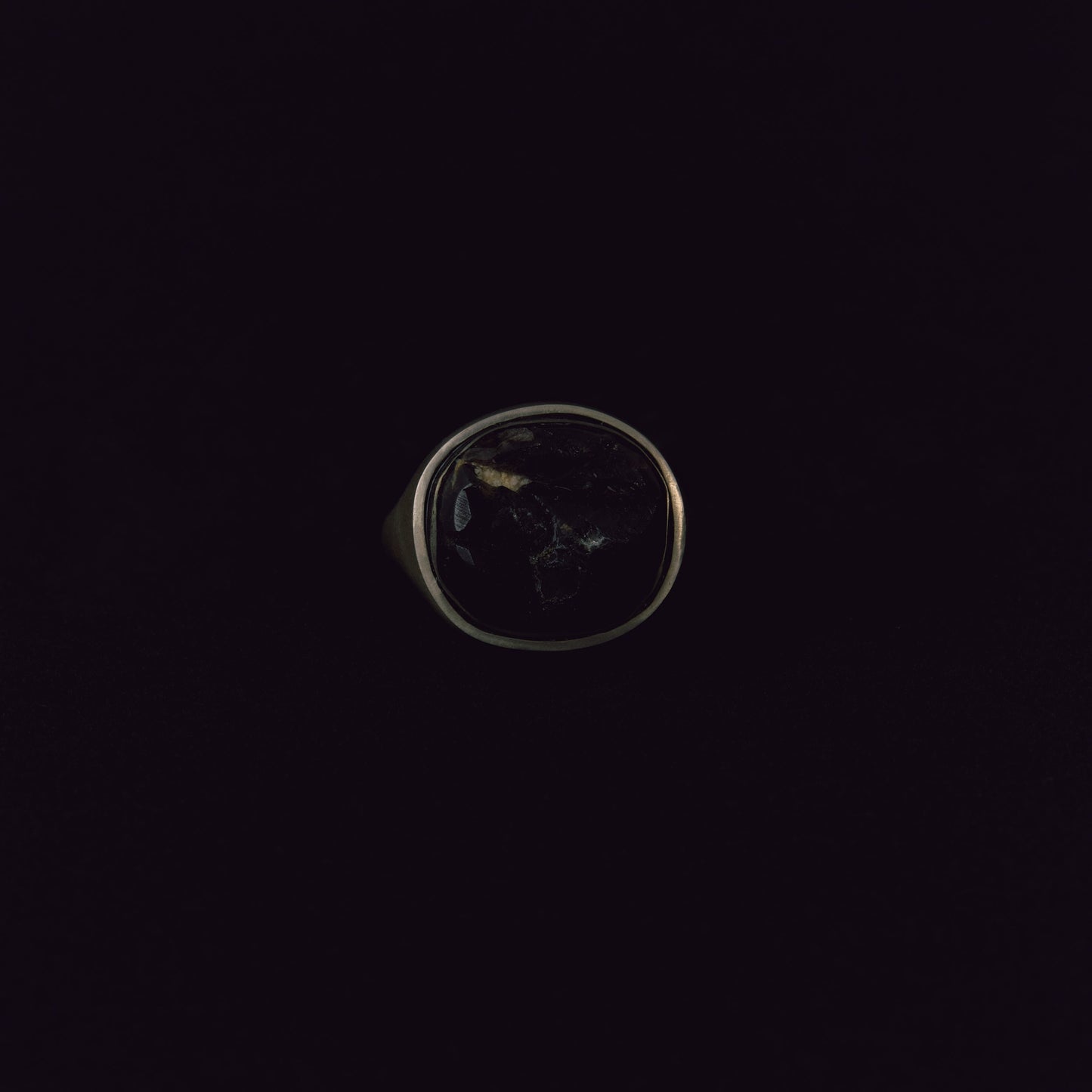 2830 Black Tourmaline | One of Kind Gimel Ring