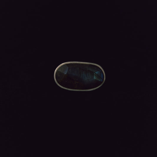 2833 Labradorite | One of Kind Gimel Ring