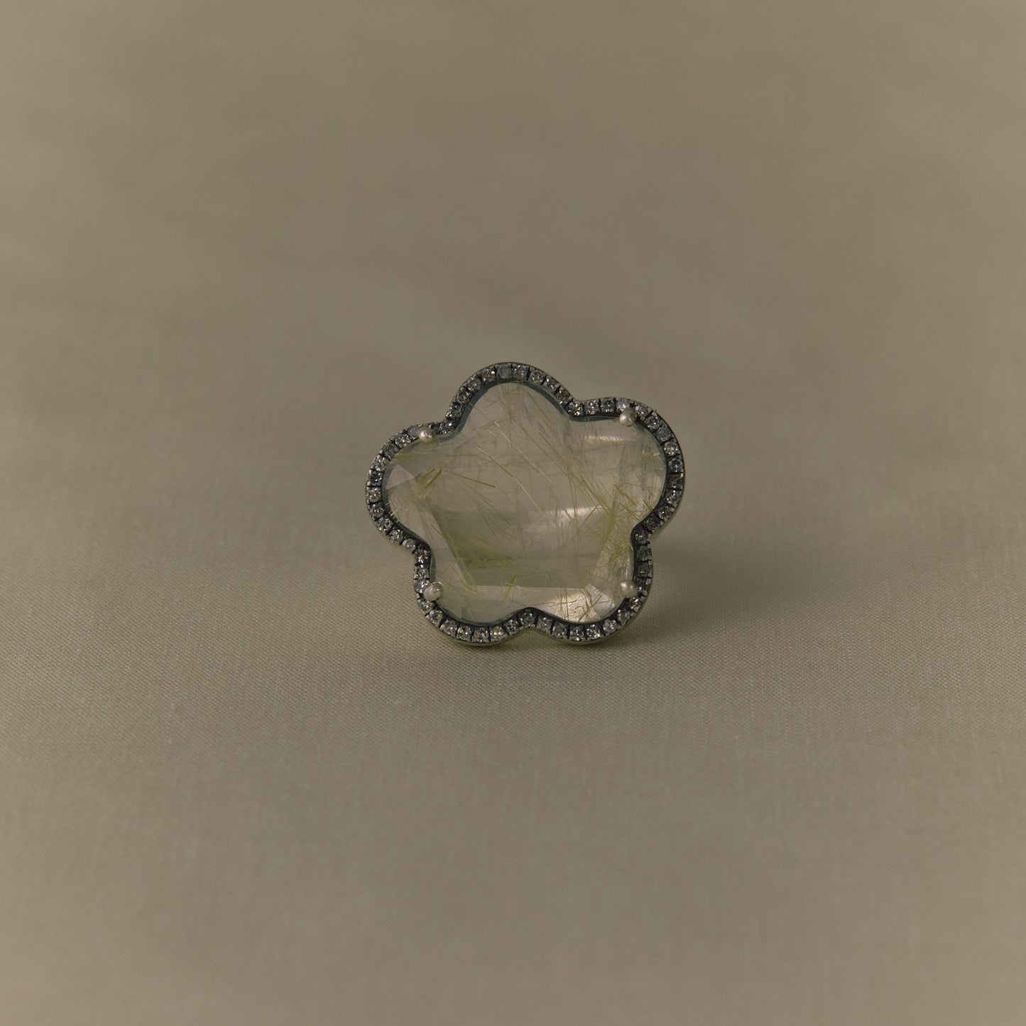 2851 Rutilated Quartz | One of Kind Canan Ring