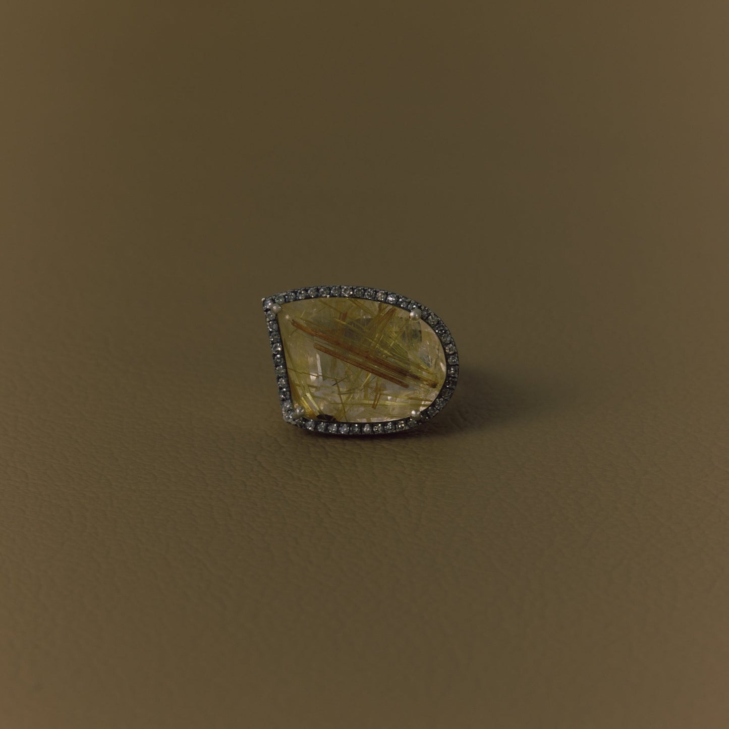 2874 Rutilated Quartz | One of Kind Canan Ring