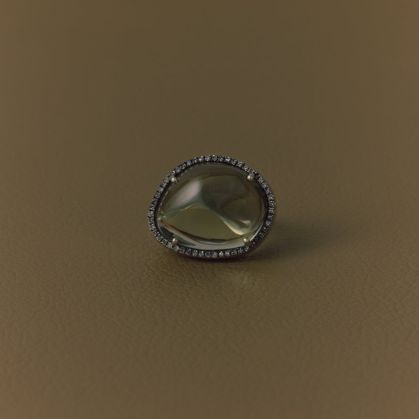 2881 Green Amethyst | One of Kind Canan Ring