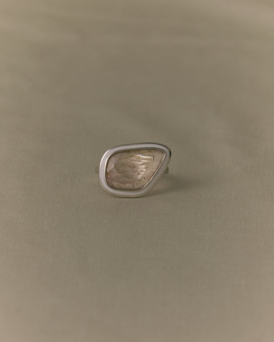 2935 Pink Tourmaline | One of Kind Zenin White Ring