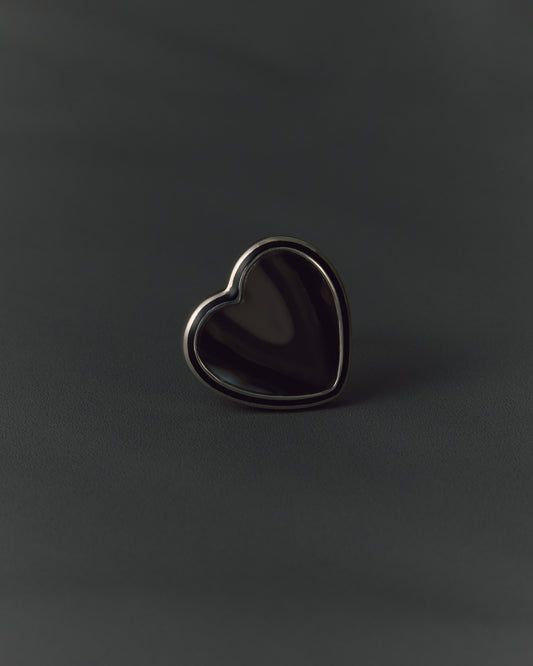 2940 Agate | One of Kind Zenin Black Ring