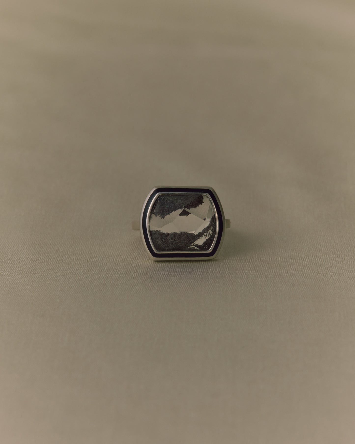 2943 Garden Quartz | One of Kind Zenin Black Ring