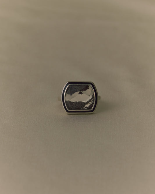 2943 Garden Quartz | One of Kind Zenin Black Ring