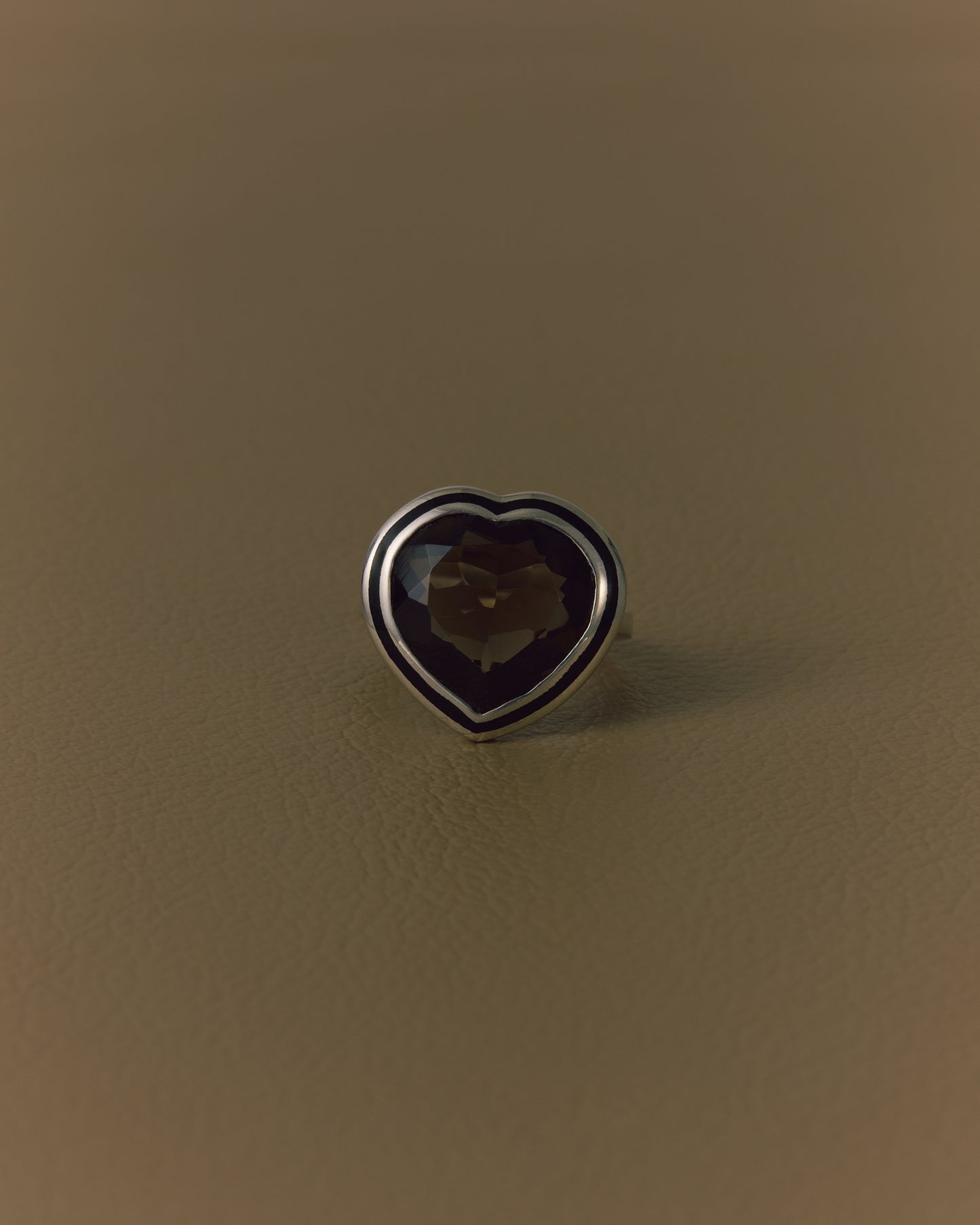 2944 Smoky Quartz | One of Kind Zenin Black Ring