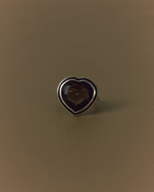 2944 Smoky Quartz | One of Kind Zenin Black Ring