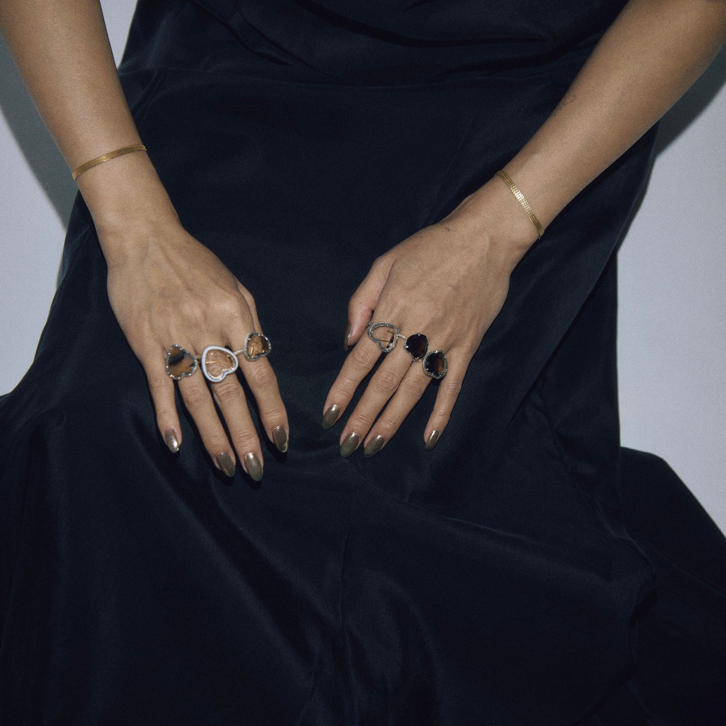 3029 Smoky Quartz | Reni Ring