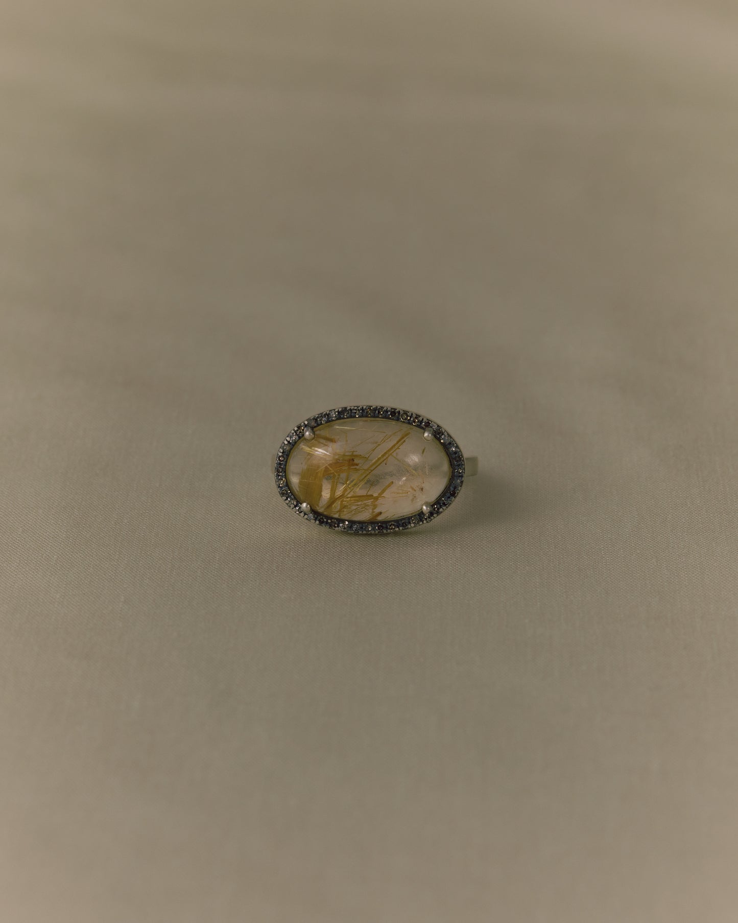 2977 Rutilated Quartz | One of Kind Reni Ring